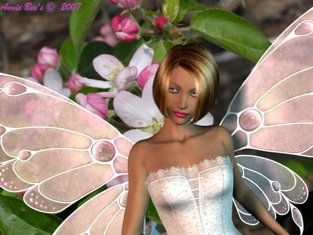 In Bloom - flowers, fairy, fantasy, other