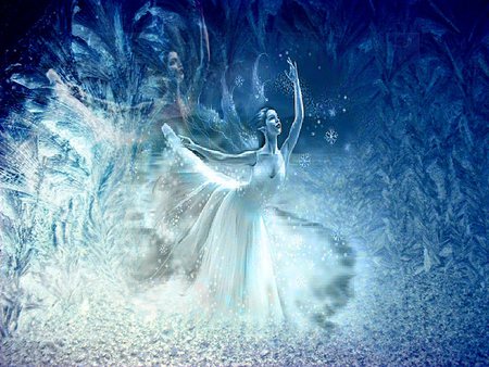 ice dancer - ice, fantasy, dancer, other