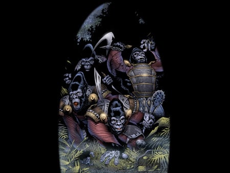 Planet Of The Apes - apes, comic, fantasy, planet