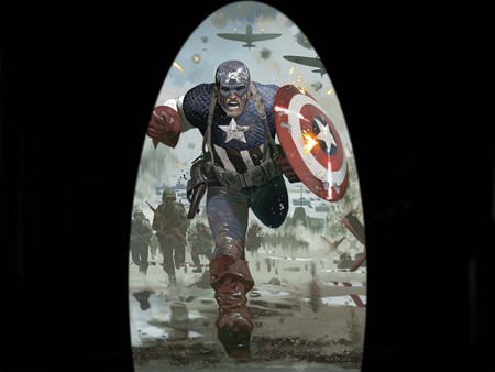 Captain America - comic, captain, fantasy, america