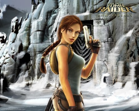 LARA CROFT - action, anime, girl, game