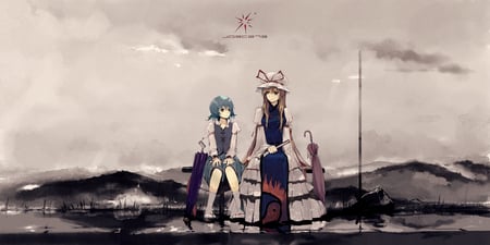 Touhou Yukari & Kogasa