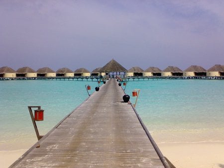 Walk This Way - cabanas, ocean, bora bora, pier