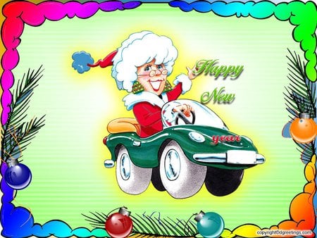 Mrs Claus - holiday, new year, celebration, mrs claus