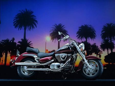 Motorcycle - sunset, motorcycle, bike, c