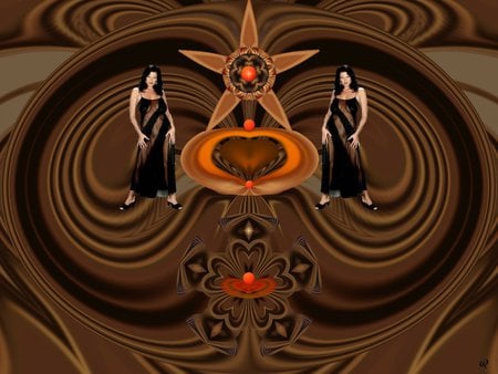 Waiting for the Spark - eye candy, collage, 3d, fractal, abstract