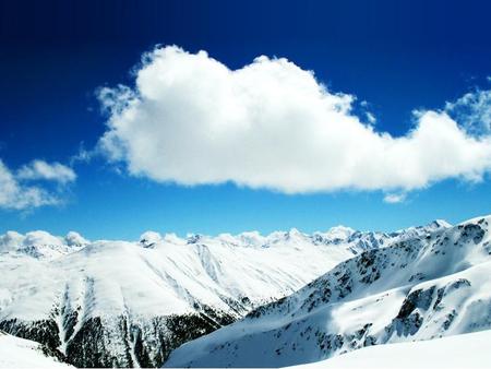 Snow - sky, nature, mountain, snow