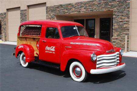 1948 Chevrolet Coca-Cola truck - coke, chevy, vintage, truck, classic