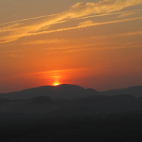 Sunset in Spain