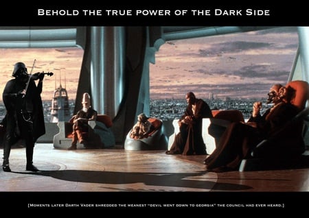 Behold the Power of the Dark Side - spoof, entertainment, funny, movies