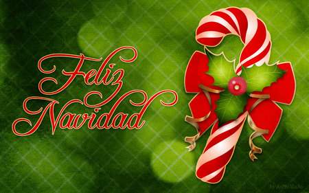 Feliz navidad - holiday, green, navidad, christmas