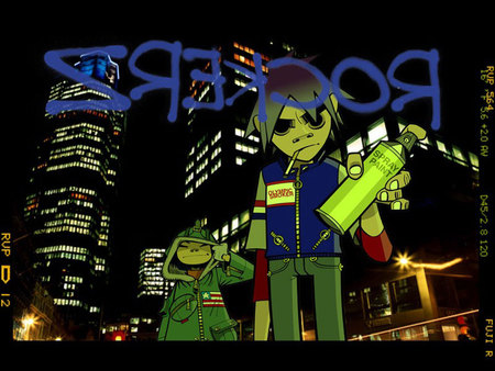 Gorillaz Rockerz - rockerz, music, entertainment, gorillaz