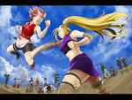 sakura and ino fighting