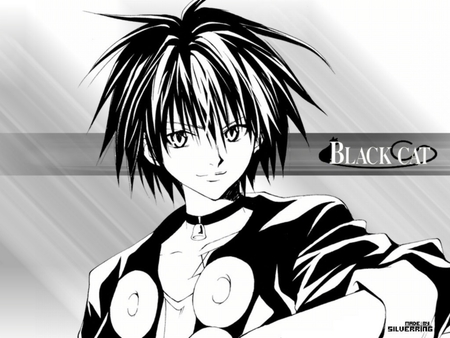 black and white - white, anime, black, boy