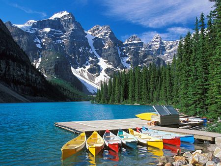 Moraine-Lake - canada, picture, beautiful, lake, moraine, banff national park