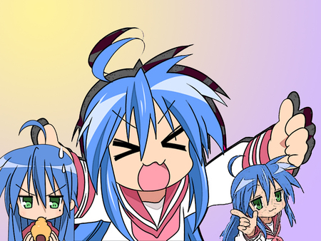 Konata Izumi - lucky star, anime, konata, kawaii