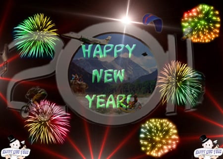 HAPPY NEW YEAR 2011 - wallpaper, happy, 2011, new, year