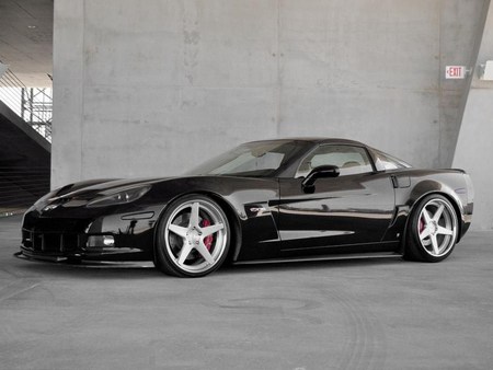 Gm Z06 - black, bowtie, corvette, chevy