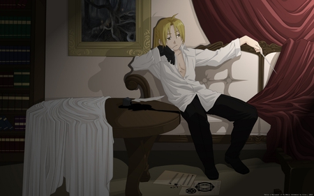 Edward Elric - conductor, edward, full metal alchemist, elric