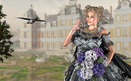 Lady of the House - duck, fantasy, female, woman, daz3d