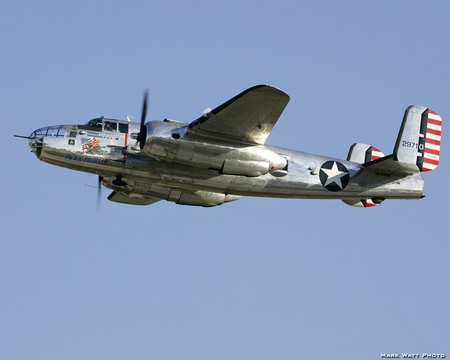 North American B-25J Mitchell - north, mitchell, war, ww2, b25, american, usaf, bomber