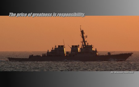 Responsibility - battle, crew, life, ship