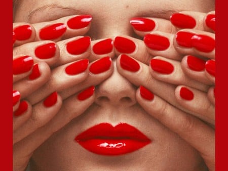 Red is Red - lips, picture, red, beautiful