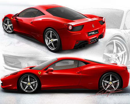 ferrari 458 ITALIA - ride, fast, car, cool