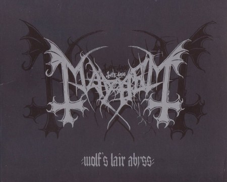 Mayhem - Wolfs Lair Abyss - black, metal, abyss, logo, wolf, band, mayhem