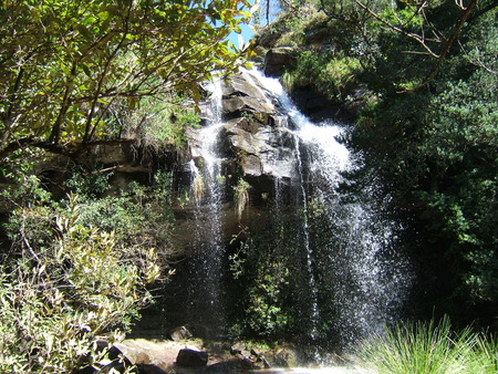 Waterfall - holiday, water, movement, peace