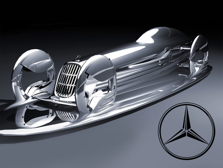 Silver Flow - Concept - mercedes, benz, mercedes benz, concept, silver, flow, silver flow