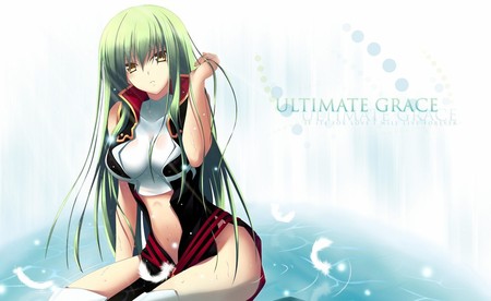 C.C. - anime, britannia, mecha, lelouch, code geass