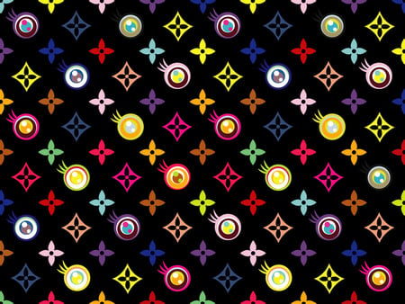 Louis Vuitton Black Eye - black, black eye, fashion, - abstract, pattern, louis vuitton, clothing brand