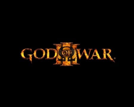 god of war 3  - logo, god of war 3 kratos