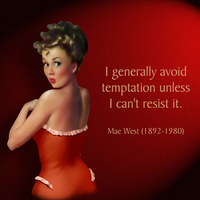 Mae West Pinup