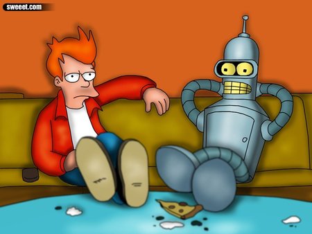 Fry and Bender