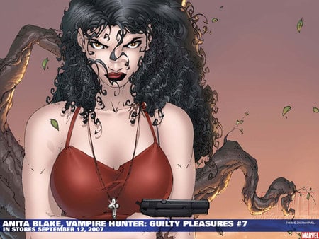 Anita Blake - vampire, comic, hunter, fantasy, female, anita, blake