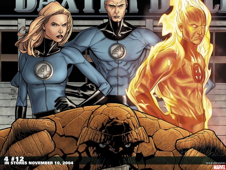 Fantastic Four - four, comic, fantastic, fantasy