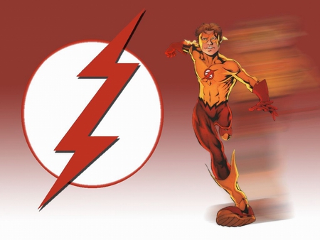 Kid Flash - comiic, flash, fantasy, kid