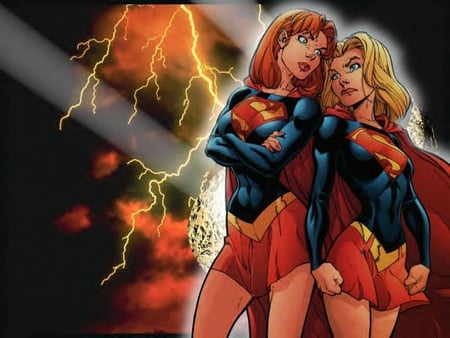 Supergirl - supergirl, comic, fantasy, female