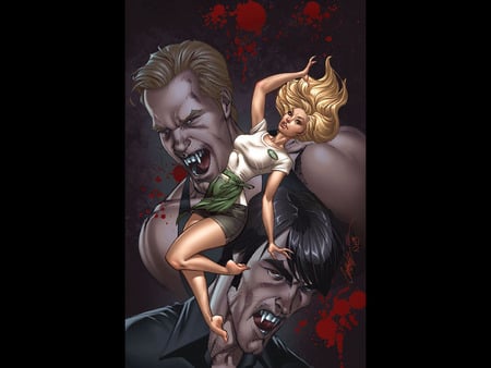 True Blood - fantasy, blood, comic, true, vampire