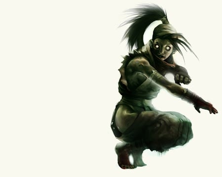 Zombie Ibuki - comic, fighter, street, ibuki, zombie, fantasy