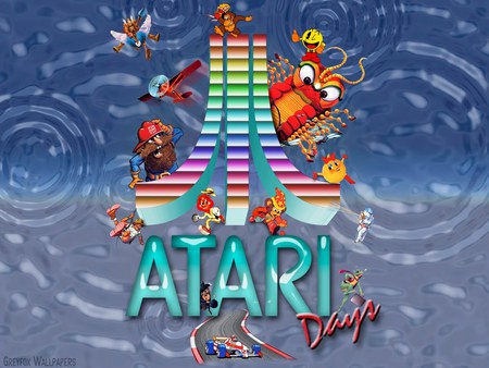 Atari Days - game, classic, atari, retro