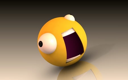 The Horror - face, yellow, funny, scream