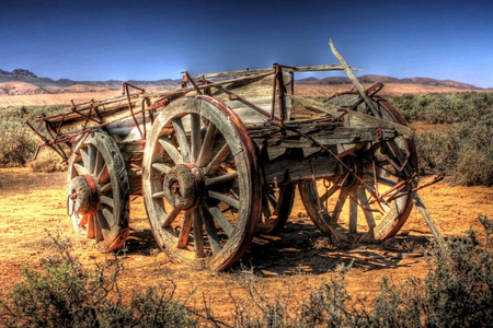 Wagon - a, wagon, art, photo