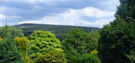 green & pleasent - countryside, hills, trees, green