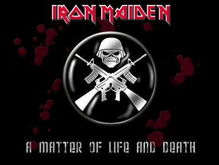 Iron Maiden - logo, maiden, band, death, life, metal, eddie, iron maiden, heavy, iron