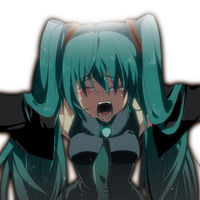 Miku crying