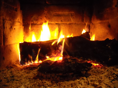 Fire Place - warmth, yellow, fire, flames, heat, orange