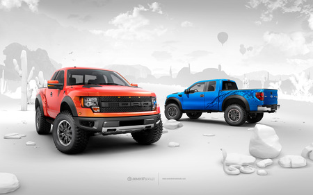 ford - ford, truck, render, car